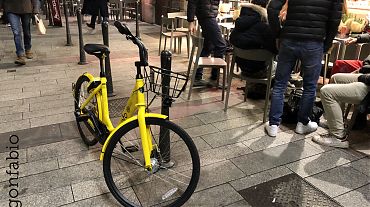 Bikesharing a flusso libero per arrivare in tempo all'aperitivo